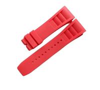 Kevisae Correa de reloj de goma de silicona compatible con Richard Mille RM035 011 055 030 Correa de reloj de goma Richard Mille de 25 mm