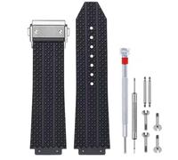 Kevisae Correa de reloj de silicona de goma compatible con correa de reloj Big Bang de 19 mm x 25 mm x 22 mm