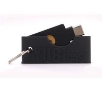 Kevprin Yubicase Funda Protectora para Yubikey 5 NFC / 5C NFC, Funda Resistente a los arañazos, Yubikey no incluida (Negro, USB C)