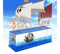 KEVRDRT Barco Pirata Modelo de Barco de una Pieza, Botella de Deriva de Fluidos de Cruceros, Liquid Drift Bottle Ship Modelo, Modelo Barco Insumergible para Decoración de Mesa y Automóvil (B)