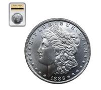KEWEIYASW 1886 Morgan One Dollar, Minted by the US Mint, Morgan Silver Dollars, Rare Coins