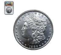 KEWEIYASW 1886 US One Dollar, Uncirculated Coins, Morgan Silver Dollars, Collectible Coins