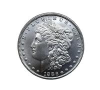 KEWEIYASW 1886 US Uncirculated Morgan One Dollar, Silver Dollars for Sale