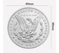 KEWEIYASW 2023 Morgan sǐlvēr Dollar .999 (1 oz) - US Mint Bullion Coin $1