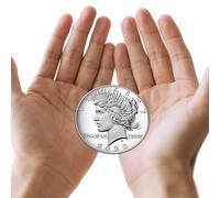 KEWEIYASW 2023 O peace Dollar About Uncirculated 90% Silver $1 US Coin Collectible