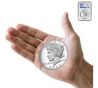 KEWEIYASW 2023 peace Dollar About Uncirculated 90% Silver $1 US Coin Collectible