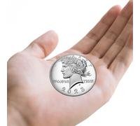 KEWEIYASW 2023 peace Dollar About Uncirculated 90% Silver $1 US Coin Collectible