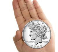 KEWEIYASW 2023 Peace Silver Dollar Uncirculated, Approximately 90% Silver, $1 US Coin Collectible