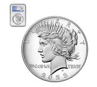 KEWEIYASW Peace Silver Dollar - 90% Silver 2023