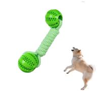 Kewmayer Hundespielzeug Seil mit Ball, Robustes Hunde Kauspielzeug, Hundezahnbürste,Interaktives Spielzeug für Hunde, Zahnreinigung, IQ-Training, hundespielzeug für Große, Mittelgroße,Kleine Hunde