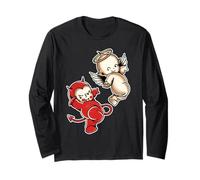 Kewpie Baby Devil Angel Querubines Manga Larga