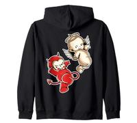 Kewpie Baby Devil Angel Querubines Sudadera con Capucha