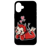 Kewpie Baby Devil Cupid Love - Flash de Tatuaje Tradicional Carcasa para iPhone 16 Plus