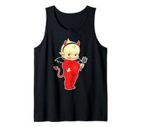 Kewpie Baby Devil Cute Camiseta sin Mangas
