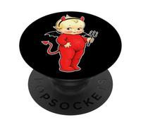 Kewpie Baby Devil Cute PopSockets PopGrip Adhesivo