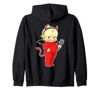 Kewpie Baby Devil Cute Sudadera con Capucha