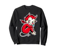 Kewpie Baby Devil Llorando Demonio Triste Sudadera