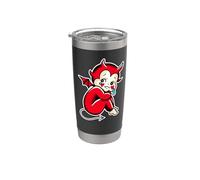 Kewpie Baby Devil Llorando Demonio Triste Vaso térmico de acero inoxidable de doble pared