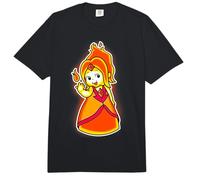 Kewpie Baby Fire Queen Comfort Colors Adult Heavyweight T-Shirt
