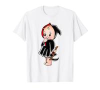Kewpie Baby Grim Reaper Scythe - Flash de Tatuaje Tradicional Camiseta gráfica económica, Hombre, Blanco, S
