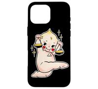 Kewpie Baby Libra Zodiac Escalas de Justicia Carcasa para iPhone 16 Pro MAX