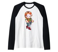 Kewpie Baby Linda Pelirroja Chica Camiseta Manga Raglan