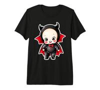 Kewpie Baby Lindo Vampiro Demon Devil Camiseta Premium