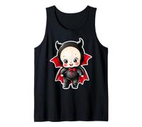Kewpie Baby Lindo Vampiro Demon Devil Camiseta sin Mangas
