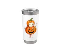 Kewpie Baby Pumpkin Chibi Vaso térmico de acero inoxidable de doble pared