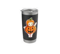 Kewpie Baby Pumpkin Chibi Vaso térmico de acero inoxidable de doble pared