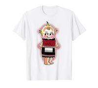 Kewpie Baby - Salsa Picante de Diablo Picante Camiseta gráfica económica, Hombre, Blanco, XL