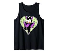 Kewpie Baby Vampire Bat Spiderweb Heart Camiseta sin Mangas