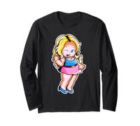 Kewpie Bebé Lindo Rubia Chica Guiño Manga Larga
