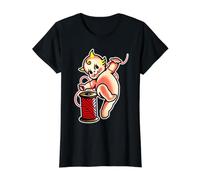Kewpie - Costurera de Ganchillo para bebé Camiseta gráfica económica, Mujer, Negro, S