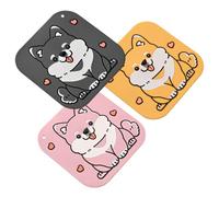 KEWUF 3 Pcs Cubierta de Drenaje de Ducha, tapón de bañera - Cubierta de Drenaje Cuadrada de Silicona para baño, tapón de Drenaje de bañera, tapón de Drenaje de Fregadero de Cocina