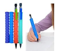 KEWUF 4 Pcs Lápiz Gidgets, Funda de silicona texturizada para una inquietud serena y silenciosa, Transforma tu portaminas en una herramienta caprichosa de enfoque y tranquilidad