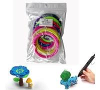 KEWUF Filamento PLA para Lapiz 3D, 10 Colores 1,75mm Recambios para Bolígrafo 3D de Dedos, Recargas Boli 3D, Utilizado con MYNT3D y SCRIB3D Pluma de Impresión 3D (Boli 3D no Incluido)