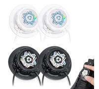 KEWUF Lock Laces, Cordones Elásticos Sin Atar, Cordones Giratorios, Sujeta Cordones Zapatillas, Cordones Zapatos Ajustables Sin Atar para Adultos y Niños, Cordones Zapatillas (4 Piezas, Negro, Blanco)
