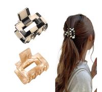 KEWUF Paquete de 2 Pinzas de para Mujer - Accesorios para el Cabello, Para Cabello Grueso, pinzas pelo mujer, pinza flor