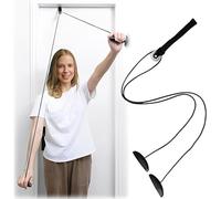 KEWUF Polea Hombro, polea, Poleas Rehabilitacion Hombro para Fisioterapia, Cuerda Poleas Gimnasio para Casa, Cuerdas Ejercicio Puerta para Rehabilitación, Ejercicio y Prevención de Lesiones