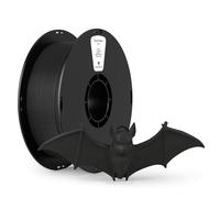 kexcelled ABS Mate Filamento para Impresora 3D 1,75 mm +/- 0,03 mm, Resistente a Alta Temperatura y Duradero, Compatible con la Mayoría de las Impresoras FDM, Bobina de 1 kg (2,2 lbs), Negro