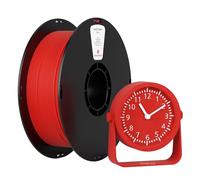 kexcelled ABS Mate Filamento para Impresora 3D 1,75 mm +/- 0,03 mm, Resistente a Alta Temperatura y Duradero, Compatible con la Mayoría de las Impresoras FDM, Bobina de 1 kg (2,2 lbs), Rojo