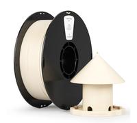 kexcelled ASA Filamento de Impresión 3D 1,75 mm +/- 0,03 mm, Resistente a la Intemperie y al Calor, Protección UV, para Piezas Funcionales para Exteriores, Bobina de 1 kg (2,2 lbs), Natural