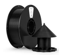 kexcelled ASA Filamento de Impresión 3D 1,75 mm +/- 0,03 mm, Resistente a la Intemperie y al Calor, Protección UV, para Piezas Funcionales para Exteriores, Bobina de 1 kg (2,2 lbs), Negro