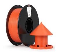 kexcelled ASA Filamento de Impresión 3D 1,75 mm +/- 0,03 mm, Resistente a la Intemperie y al Calor, Protección UV, para Piezas Funcionales para Exteriores, Bobina de 1 kg (2,2 lbs), Naranja