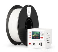kexcelled Ignífugo Filamento PLA Blanco para Impresora 3D 1,75mm 1kg