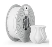 kexcelled PETG Filamento de Fibra de Vidrio para Impresora 3D 1,75 mm +/- 0,03 mm, Resistencia Química y a Bajas Temperaturas, Apto para la Mayoría de Impresoras FDM, 1 kg (2,2 lbs), Blanco