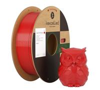 kexcelled PETG HS Filamento de Impresión 3D 1,75mm +/- 0,03mm, Alta Velocidad, Resistencia Química y a Bajas Temperaturas, Bobina de 1 kg (2,2 lbs), Rojo