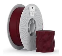 kexcelled PETG Mate Filamento 1,75 mm +/- 0,03 mm, Acabado Mate Suave, Resistencia Química, Bobina Extraíble, 1 kg Material Estético para Impresión 3D for FDM Printers, Rojo Chelsea