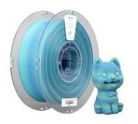 kexcelled PLA Bicolor Filamento para Impresora 1,75 mm +/- 0,03 mm, Dos Colores, Colores Suaves, Apto para la Mayoría de Impresoras FDM, Bobina de 1 kg (2,2 lbs), Azul y Verde